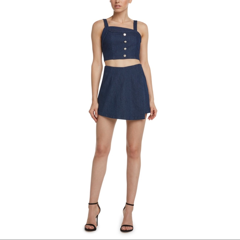 Two Piece Skirt Shorts